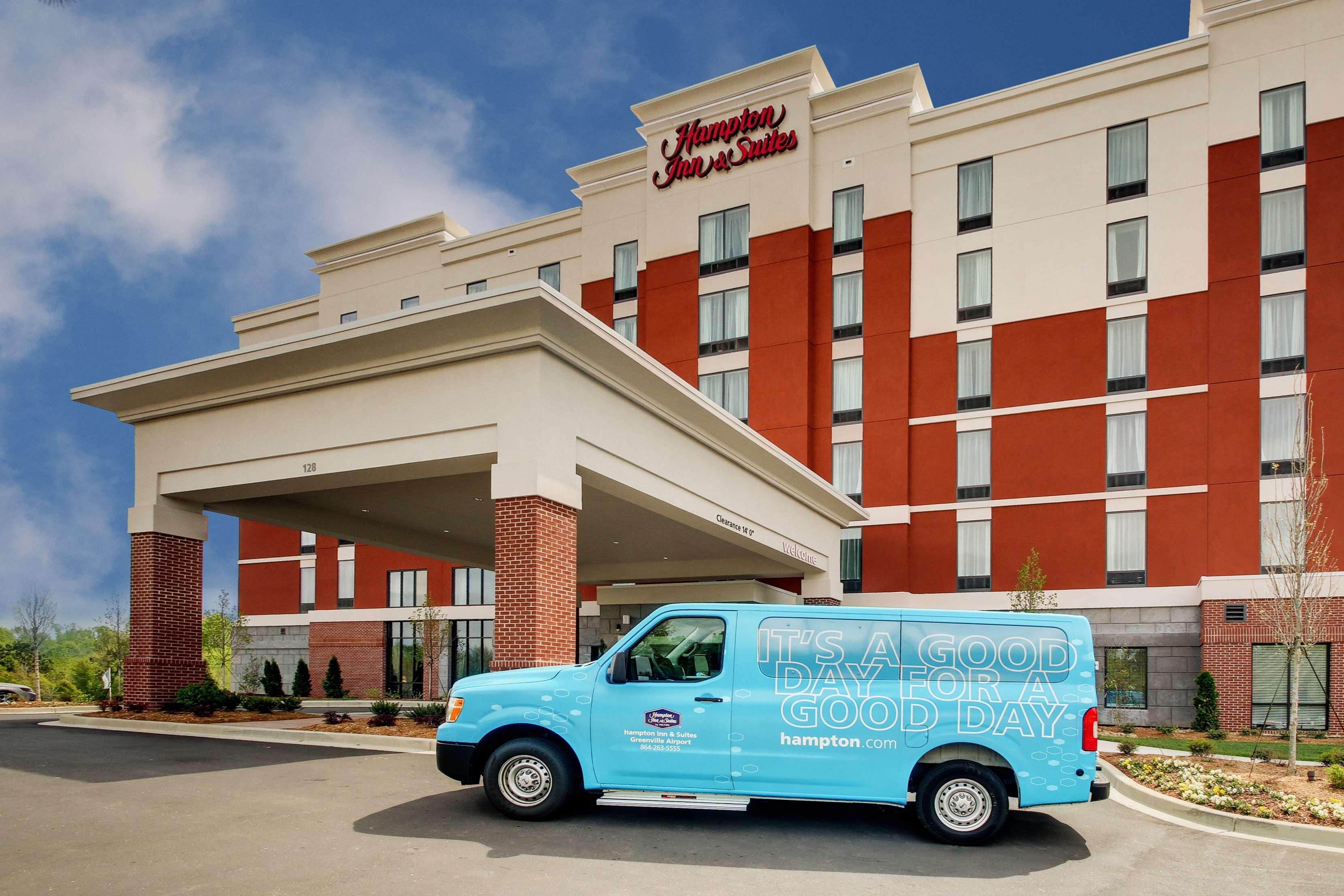 Hampton Inn & Suites Greenville Airport Eksteriør billede
